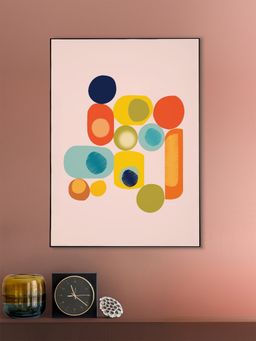 Nestroots - Harmony In Vibrant Colors Wall Painting