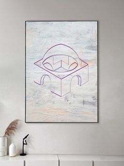 Nestroots - Islamic Tomb Wall Painting Canvas