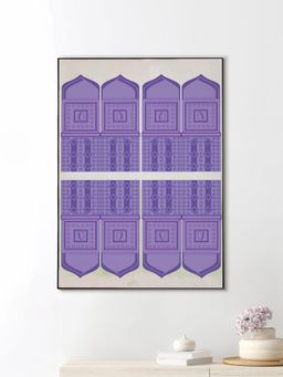 Nestroots - Islamic Multi Tomb Wall Painting Canvas