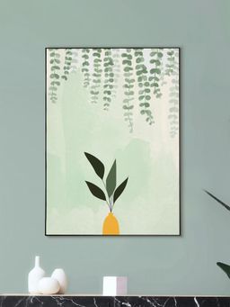 Nestroots - Vibrant Green Wall Art Decor Canvas Wall Painting