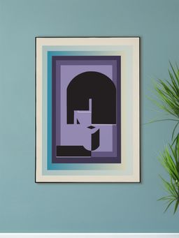 Nestroots - Elegant Black And White Canvas Printed Wall Painting