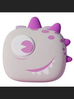 Little Surprise Box - Dewy the Smiley Monster 3D Lightweight Ergo Backpack for Toddlers & Kids