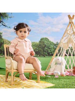 Softsens Baby - Peach Peter Pan Collar Bodysuit