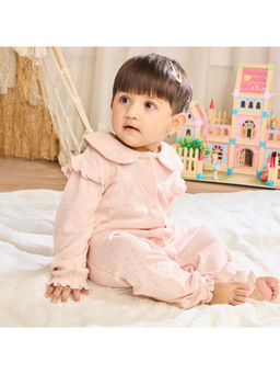 Softsens Baby - Peach Pointelle Romper