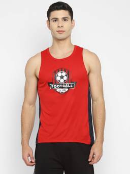 Off Limits - Men Football Club Red Tank