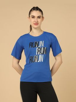 Off Limits - Running Blue T-Shirt