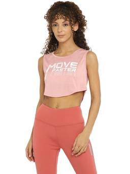 Off Limits - Wmn Pm Move Faster Pink Sl T-Shirt