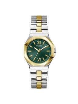 Guess - Round Green Dial Analog Women Watch (GW0873L4) (M)