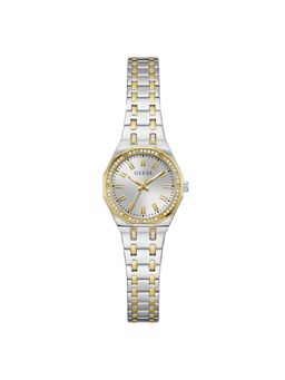 Guess - Round Silver Dial Analog Women Watch (GW0931L3) (M)