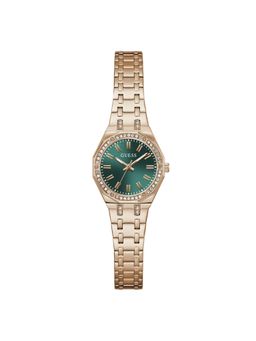 Guess - Round Teal Dial Analog Women Watch (GW0931L7) (M)