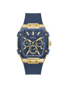 Guess - Rectangle Blue Dial Analog Men Watch (GW0956G5) (M)
