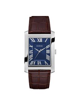 Guess - Rectangle Blue Dial Analog Men Watch (GW1003G2) (M)