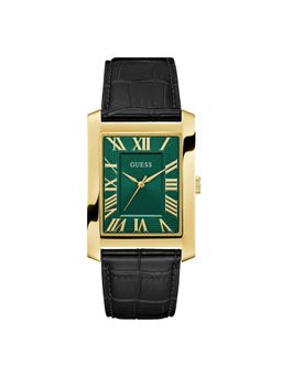 Guess - Rectangle Green Dial Analog Men Watch (GW1003G3) (M)