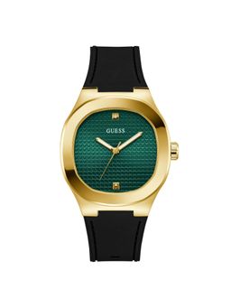 Guess - Round Green Dial Analog Men Watch (GW1005G2) (M)