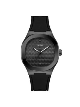 Guess - Square Black Dial Analog Men Watch (GW1005G3) (M)