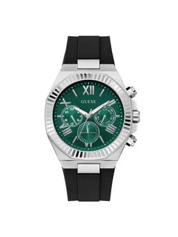 Guess - Round Green Dial Analog Men Watch (GW1011G1) (M)