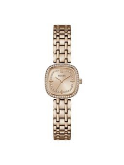 Guess - Square Rose Gold Dial Analog Women Watch (GW1018L4) (M)