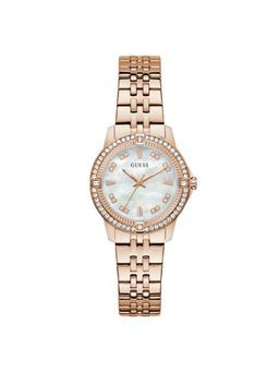 Guess - Round White Dial Analog Women Watch (GW1027L4) (M)