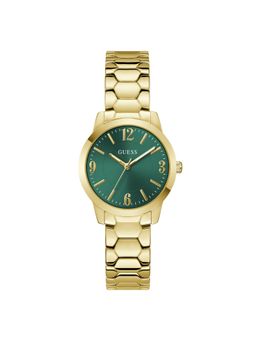 Guess - Round Green Dial Analog Women Watch (GW1028L2) (M)