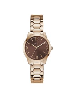 Guess - Round Brown Dial Analog Women Watch (GW1028L4) (M)