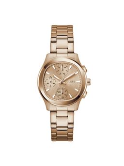 Guess - Square Rose Gold Dial Analog Women Watch (GW1031L4) (M)