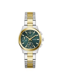 Guess - Round Green Dial Analog Women Watch (GW1031L6) (M)