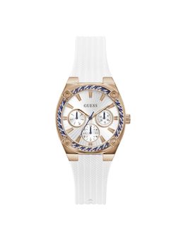 Guess - Round White Dial Analog Women Watch (GW1036L4) (M)