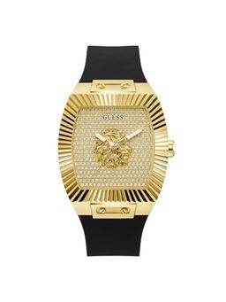Guess - Rectangle Gold Dial Analog Men Watch (GW1066G2) (M)