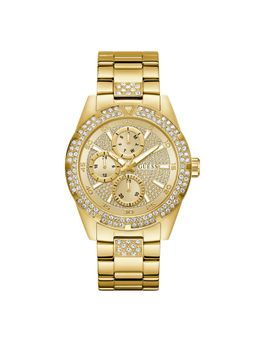 Guess - Round Gold Dial Analog Men Watch (GW1067G2) (M)