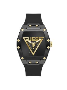 Guess - Rectangle Black Dial Analog Men Watch (GW1072G2) (M)