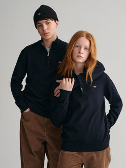 GANT - Kids Solid High Neck Sweatshirt