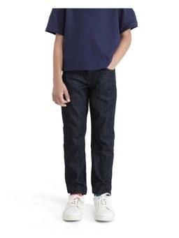 RARE ONES - Kids Ivan Navy Dark Blue Slim Fit Denim Jeans