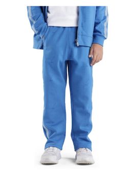 RARE ONES - Kids Jeck Blue Cotton Poly Jelly Trackpant