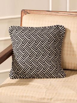 Fabindia - Black Cotton Cushion Cover