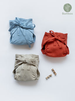 Cocoon Care - Bamboo Knit Nappy for Babies (Pack of 3)