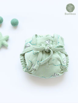 Cocoon Care - Freedom Fighter Print Bamboo Knit Nappy for Babies