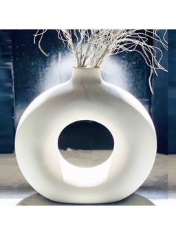 Folkstorys - Classic Nordic Large Ceramic Vase