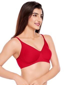 Juliet - Womens Cotton Non-Padded Wire Free T-Shirt Bras (Pack of 2)