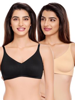 Juliet - Womens Non Padded T-Shirt Bras (Pack of 2)