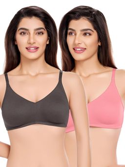Juliet - Womens Non Padded T-Shirt Bras (Pack of 2)