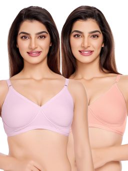 Juliet - Womens Non Padded T-Shirt Bras (Pack of 2)