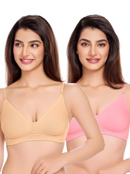 Juliet - Womens Shaping Comfort T-Shirt Bras (Pack of 2)
