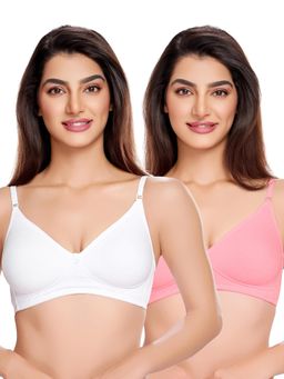 Juliet - Womens Shaping Comfort T-Shirt Bras (Pack of 2)