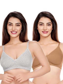 Juliet - Womens Smooth Silhouette Styles T-Shirt Bras (Pack of 2)