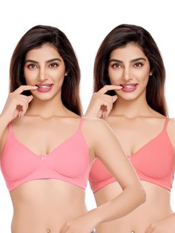 Juliet - Womens Smooth Silhouette Styles T-Shirt Bras (Pack of 2)