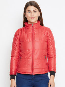 BELLE FILLE - Red Solid Jacket