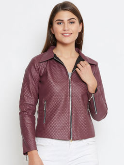 BELLE FILLE - Cherry Solid Jacket