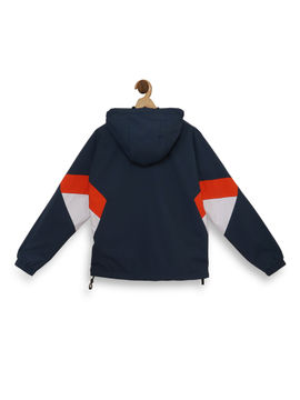 Buy Red Tape Blue Plain Winter Coat 
