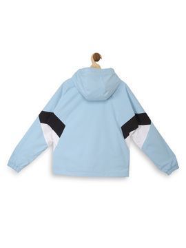 Buy Red Tape Blue Plain Winter Coat 