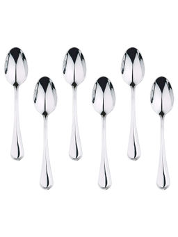 Bergner - Crown 6 Pcs Stainless Steel Mocha Spoon Set